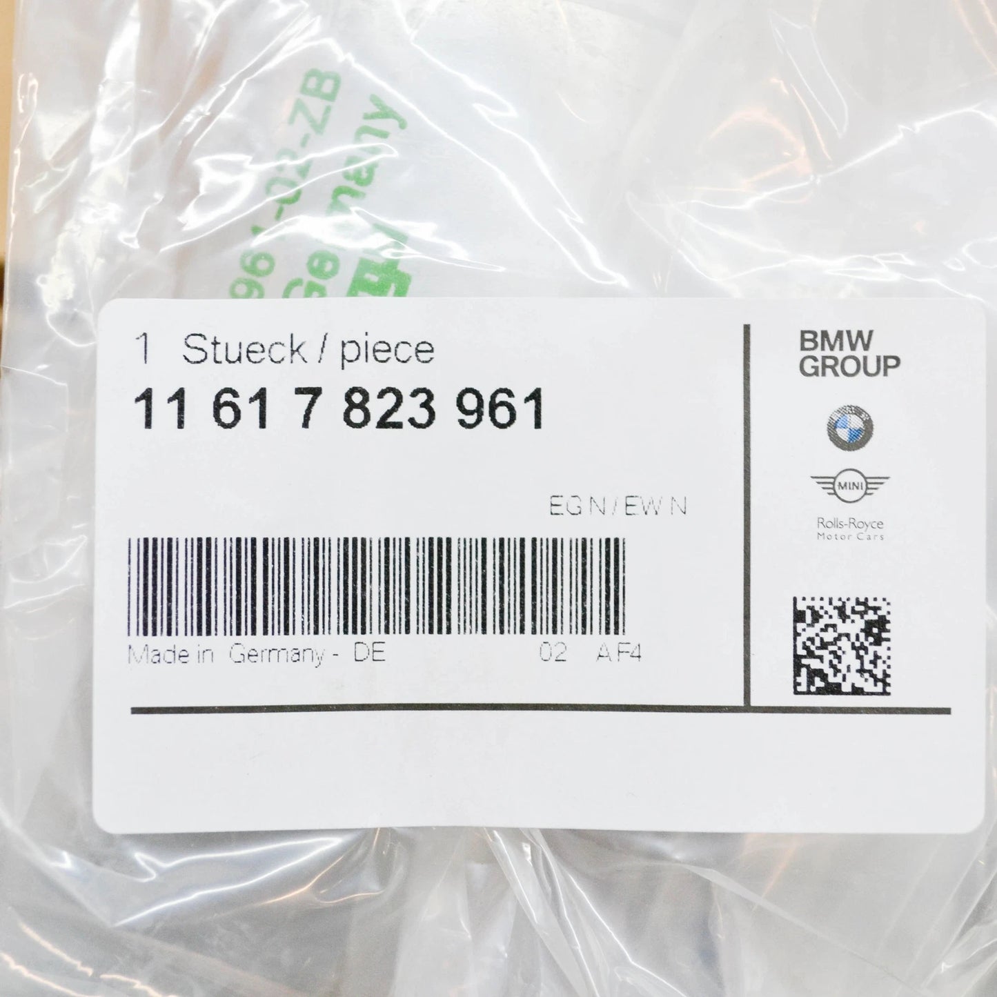 NEW BMW X5 E70 INTERCOOLER PIPE TURBO HOSE 11617823961 ORIGINAL