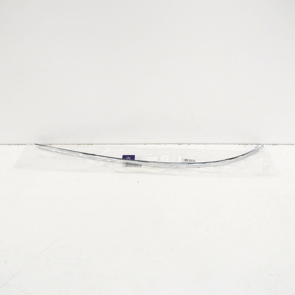NEW MB A-CLASS W169 FRONT BUMPER RIGHT CHROME MOLDING TRIM A1698851621 ORIGINAL
