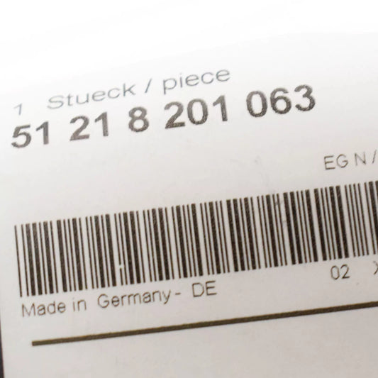 NEW BMW 3 CONVERTIBLE E36 FRONT LEFT WINDOW CHANNEL COVER 51218201063 ORIGINAL