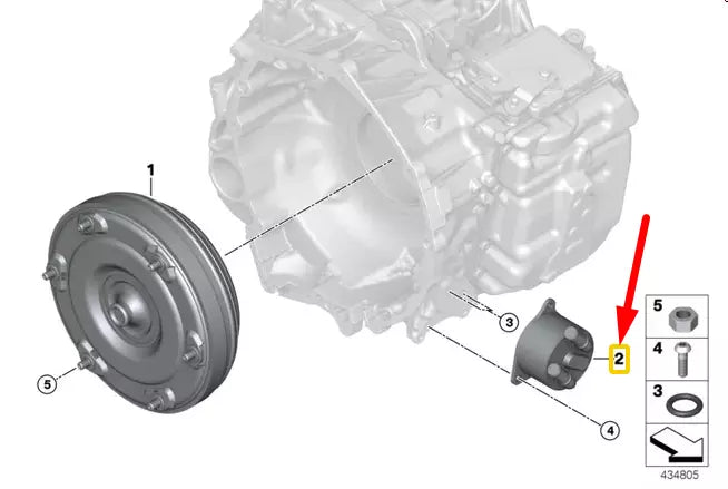 NEW BMW 2 ACTIVE TOURER F45 TRANSMISSION OIL COOLER 8627861 24148627861 ORIGINAL