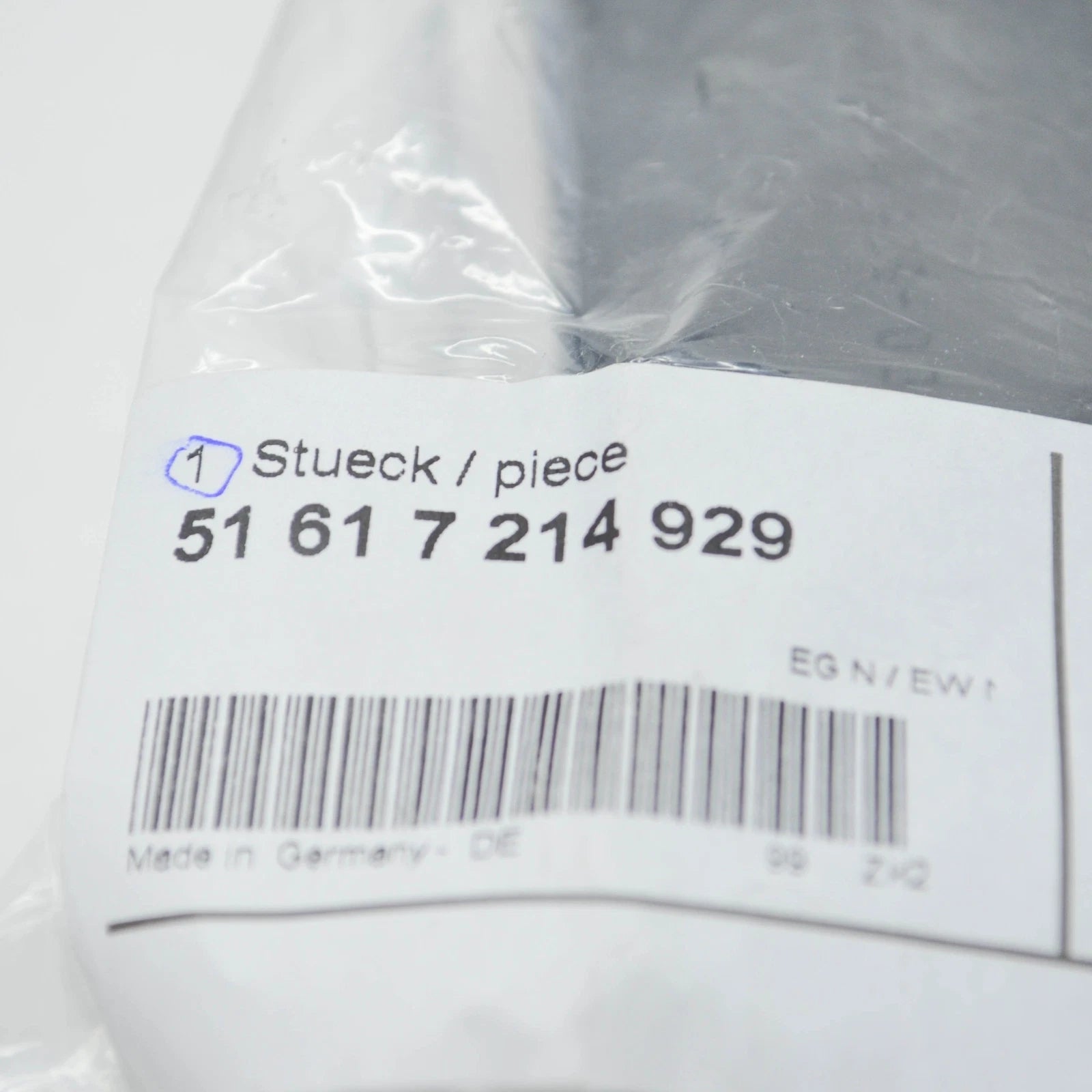 NEW BMW 5 G30 FRONT PANEL BODY SUPPORT HOLDER BRACE 51617214929 ORIGINAL