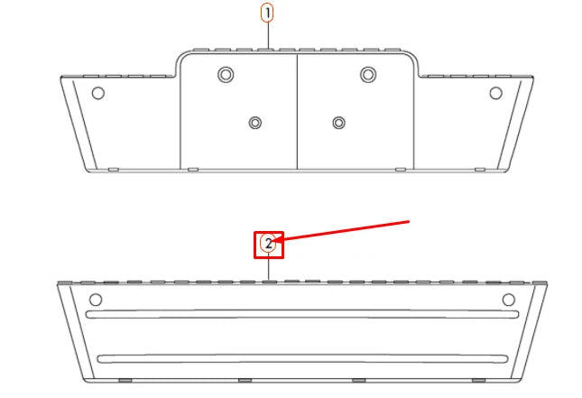 NEW AUDI Q5 8R FRONT BUMPER LICENCE PLATE TRIM 8R0807287C3FZ ORIGINAL