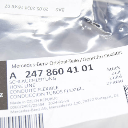 NEW MERCEDES-BENZ GLA H247 WINDSHIELD WASHER HOSE A2478604101 ORIGINAL