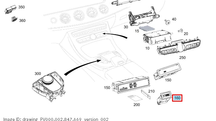 NEW MERCEDES-BENZ E W213 USB PORT CONNECTING UNIT A2138203200 ORIGINAL