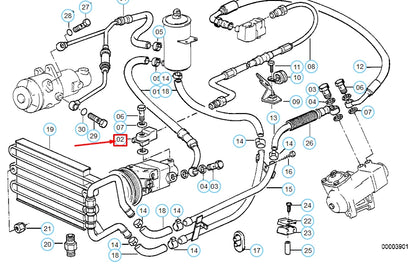NEW BMW 8 E31 STEERING INTERMEDIATE PIECE 32411137455 1137455 ORIGINAL