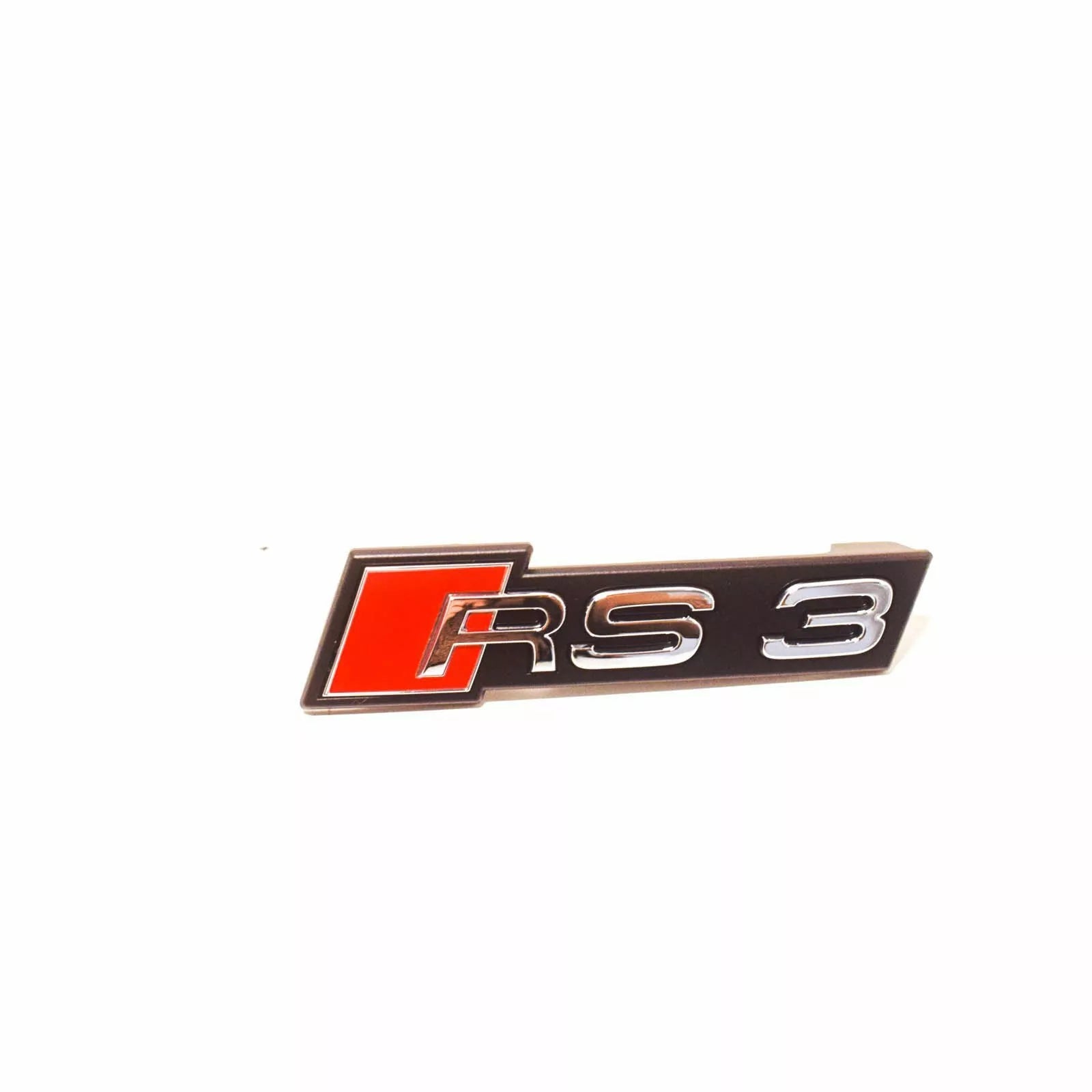 NEW AUDI RS3 8V FRONT BUMPER GRILLE EMBLEM RS BADGE 8V5853736B 2ZZ