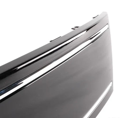 NEW AUDI Q7 4L FRONT BUMPER LICENSE PLATE FILLER GLOSSY 4L0807287A T94 ORIGINAL