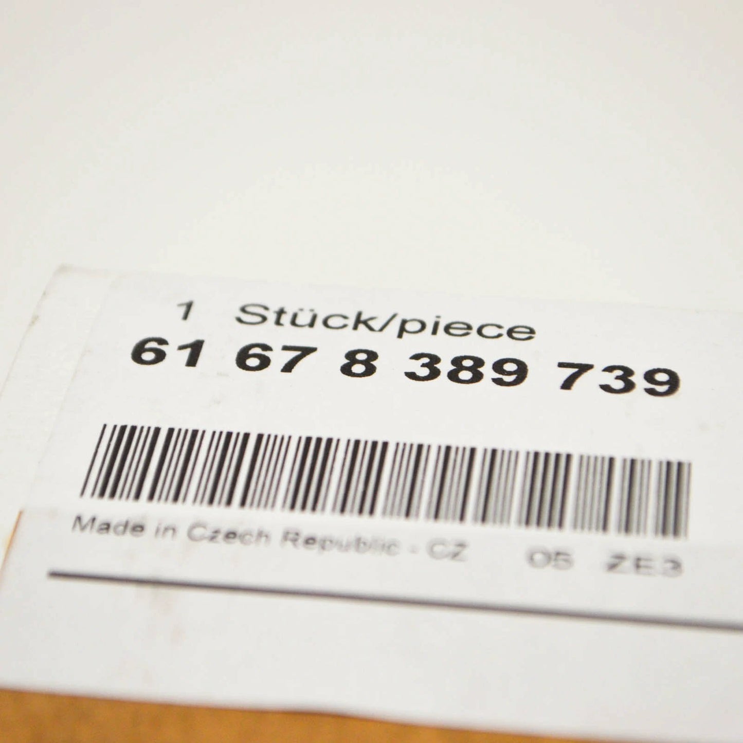 NEW BMW Z3 E36 HEADLIGHT WASHER NOZZLE LEFT 61678389739 ORIGINAL