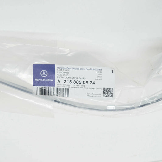 NEW MERCEDES-BENZ CL C215 FRONT BUMPER LEFT MOLDING STRIP A2158850974 ORIGINAL