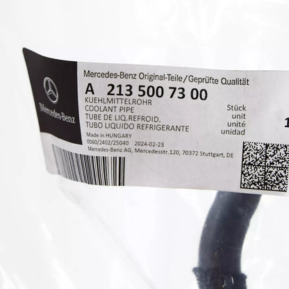 NEW MERCEDES-BENZ GLC X253 ENGINE COOLANT PIPE A2135007300 ORIGINAL