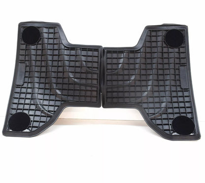 NEW BMW F15 REAR ALL WEATHER FLOOR MATS 51472458440 2458440 ORIGINAL
