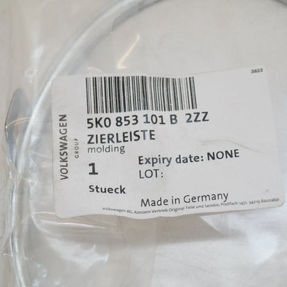 NEW VOLKSWAGEN TIGUAN 5N FRONT LEFT FOG LIGHT CHROME TRIM 5K0853101B2ZZ ORIGINAL