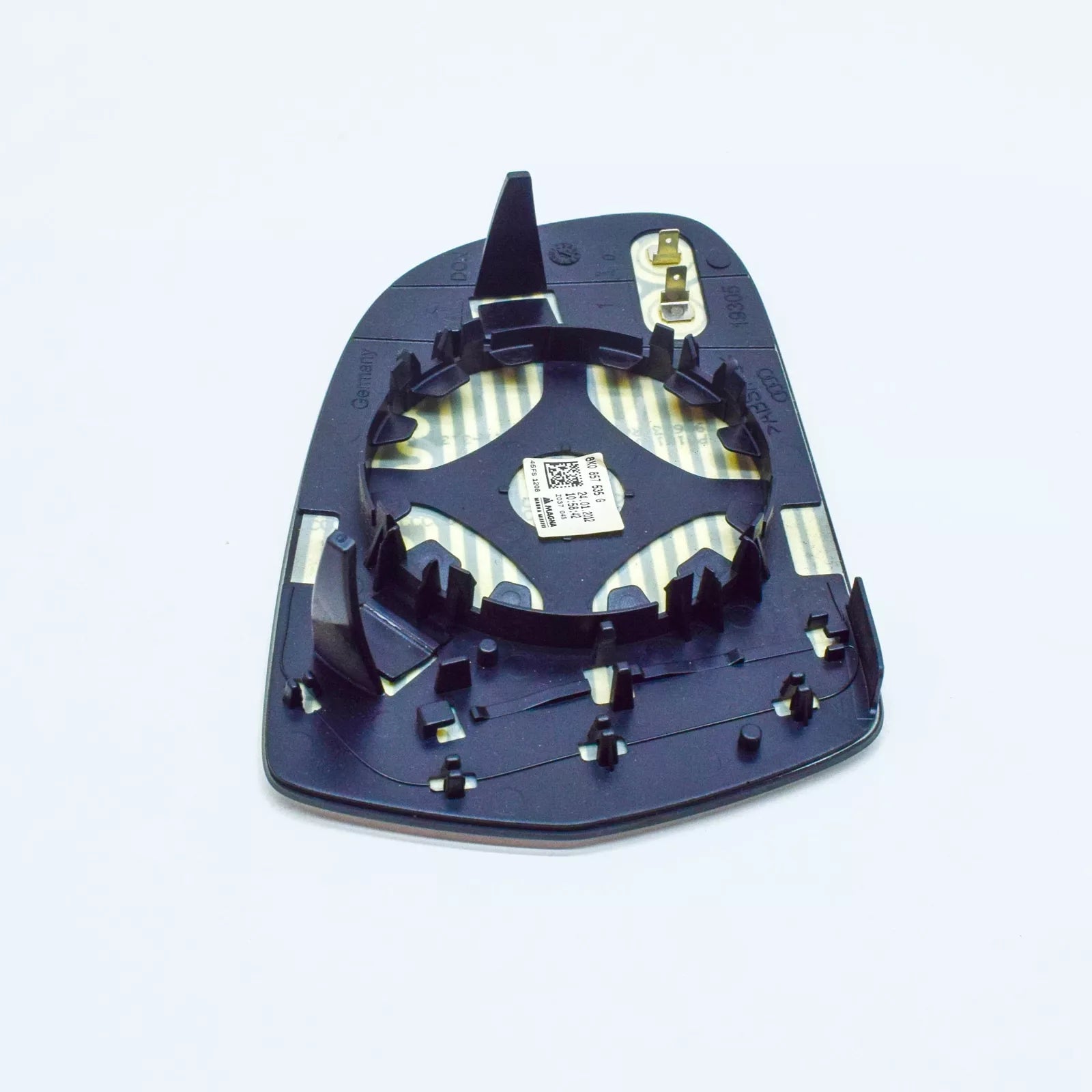 NEW AUDI A4 AVANT B8 FRONT LEFT DOOR MIRROR GLASS 8K0857535G ORIGINAL