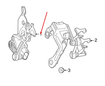 NEW MERCEDES-BENZ C W205 FRONT RIGHT HEADLIGHT LEVEL SENSOR A2139053402 ORIGINAL