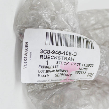 NEW VOLKSWAGEN PASSAT CC A6 REAR BUMPER LEFT REFLECTOR 3C8945105D 2014 ORIGINAL