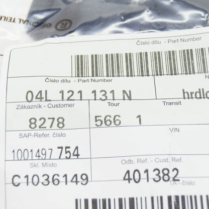 NEW VOLKSWAGEN PASSAT B8 3G COOLANT PIPE CONNECTION 04L121131N ORIGINAL