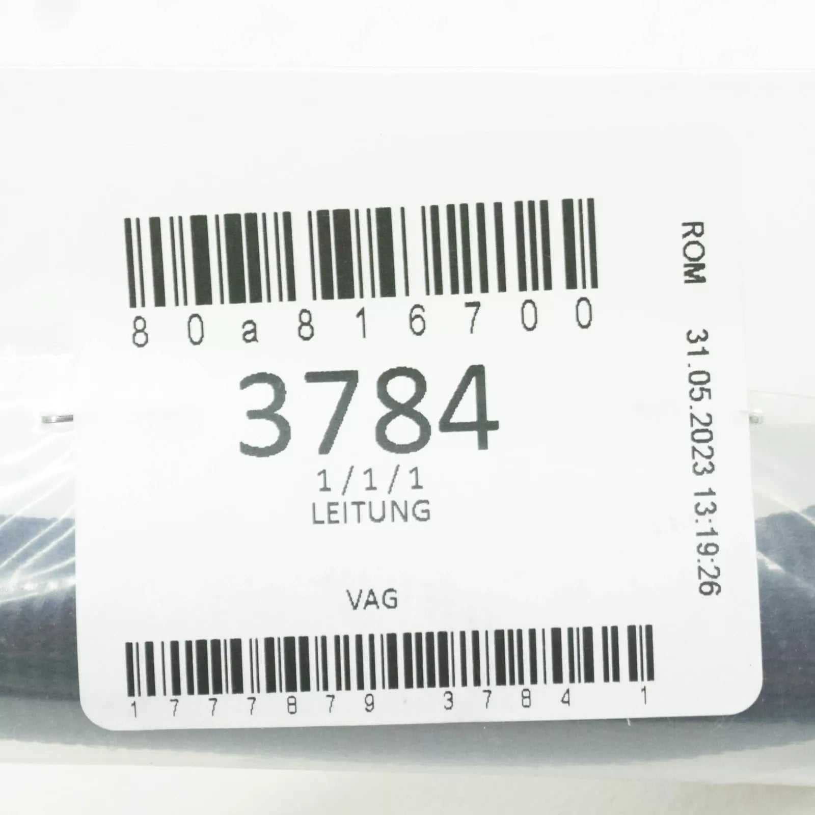 NEW AUDI Q5 FY A/C REFRIGERANT LINE 80A816700 ORIGINAL