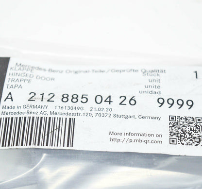 NEW MB E-CLASS W212 REAR BUMPER TOW HOOK CAP A21288504269999 ORIGINAL