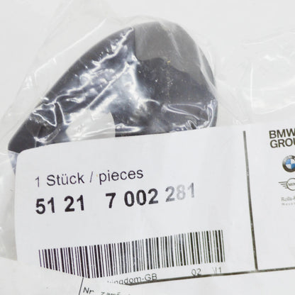 NEW BMW 3 E46 FRONT LEFT EXTERIOR DOOR LOCK COVER 51217002281 7002281 ORIGINAL