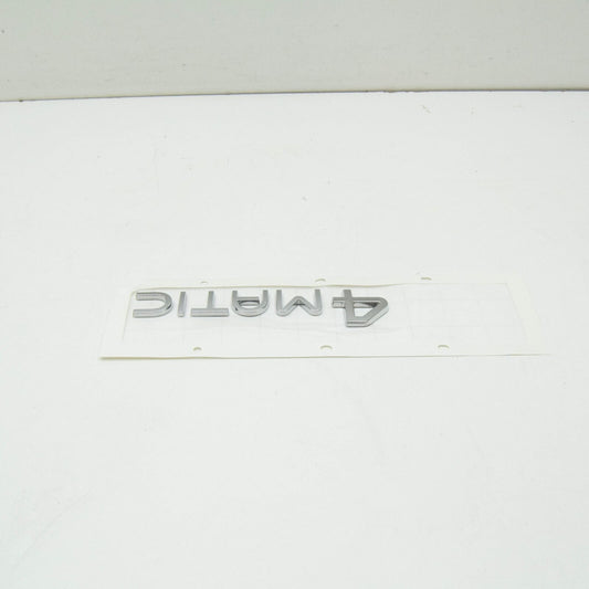 NEW MERCEDES-BENZ EQS V297 REAR BOOTLID BADGE A2978170500 ORIGINAL