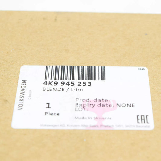 NEW AUDI A6 C8 REAR LEFT TAIL LIGHT TRIM 4K9945253 ORIGINAL