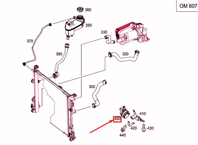 NEW MERCEDES-BENZ GLA X156 LOW TEMPERATURE COOLANT PUMP A0005000686 ORIGINAL
