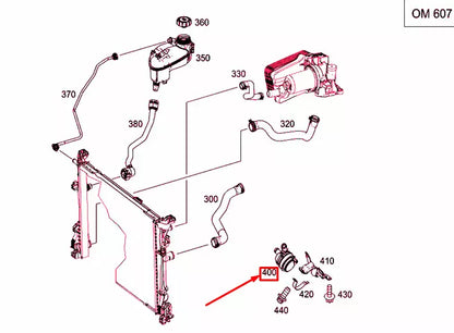 NEW MERCEDES-BENZ GLA X156 LOW TEMPERATURE COOLANT PUMP A0005000686 ORIGINAL
