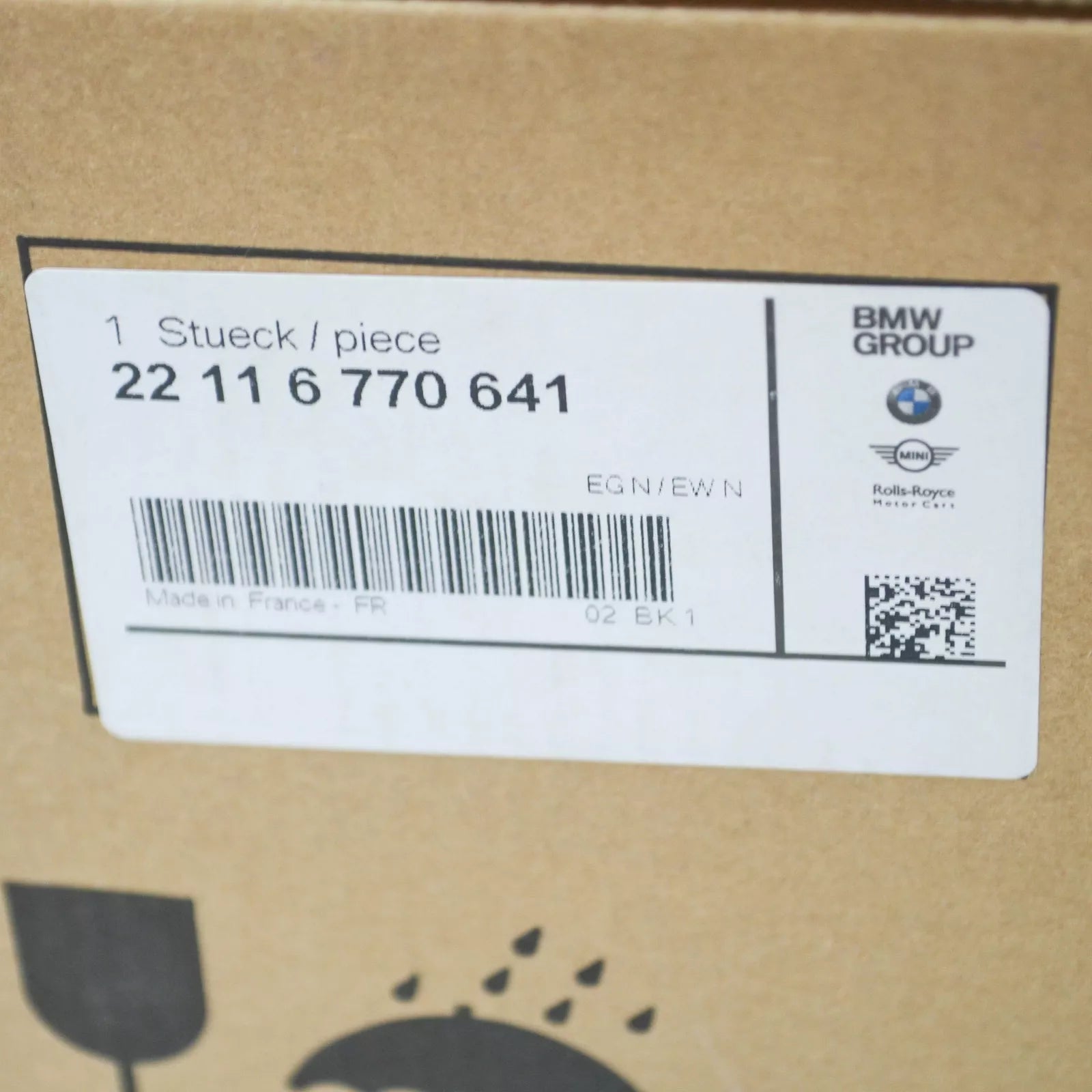 NEW BMW 5 E60 LEFT SIDE ENGINE MOUNT 6770641 22116770641 ORIGINAL