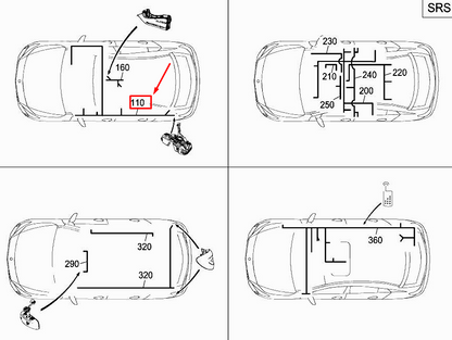 new mercedes-benz cla c117 fuel system wiring harness a1565408407 original