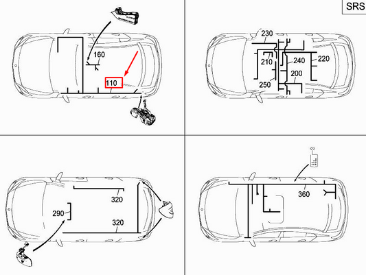 new mercedes-benz cla c117 fuel system wiring harness a1565408407 original