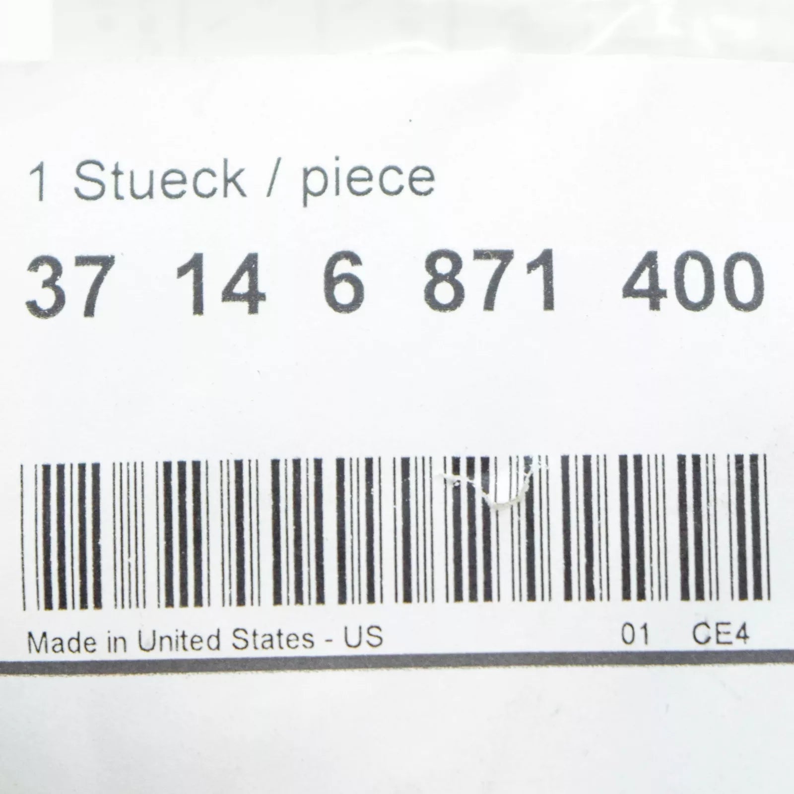 NEW BMW X5 E70 RIGHT RIDE HEIGHT SENSOR BRACKET 37146871400 6871400 ORIGINAL