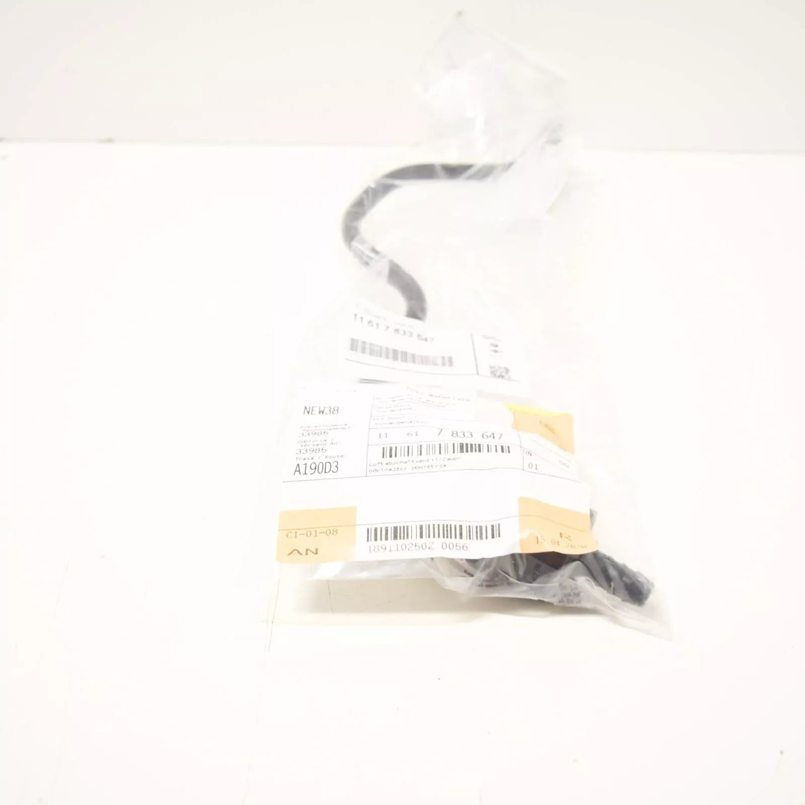 NEW BMW E46 COUPE ENGINE AIR SHUT OFF VACUUM VALVE 7833647 11617833647 ORIGINAL