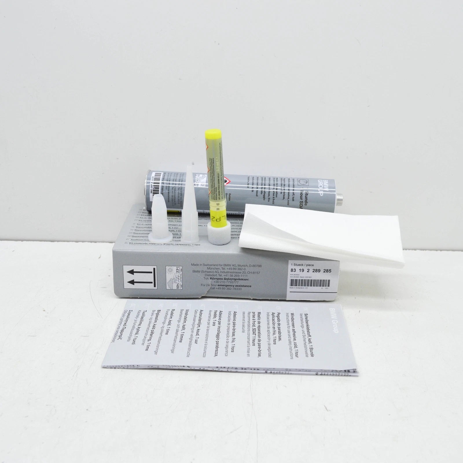 NEW BMW X3 E83 WINDOW GLASS GRAZING KIT 83192289285 ORIGINAL