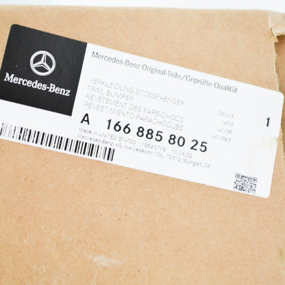 NEW MERCEDES-BENZ M W166 FRONT BUMPER LOWER TRIM PANEL A1668858025 ORIGINAL