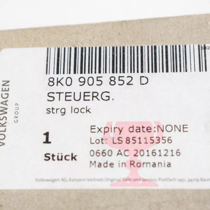 NEW AUDI A4 A5 Q5 RS5 STEERING COLUMN LOCK CONTROL UNIT B8 8K0905852D ORIGINAL