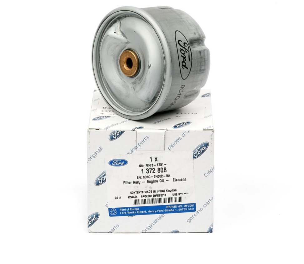 new ford transit mk3 engine oil filter element 1372808 6c1q-6n602-ba original