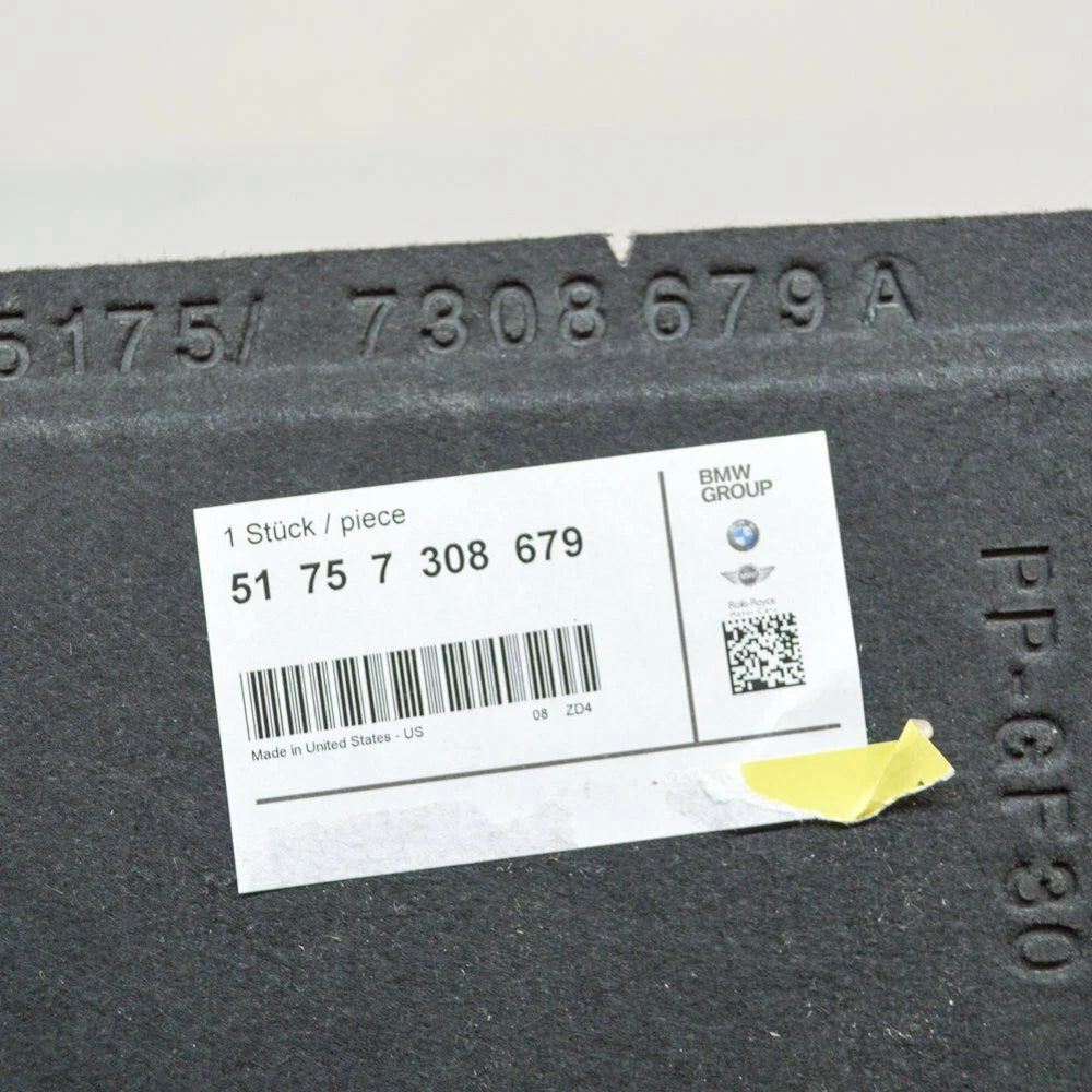 NEW BMW X5 F15 CENTER FRONT UNDERBODY COVER 51757308679 7308679 ORIGINAL