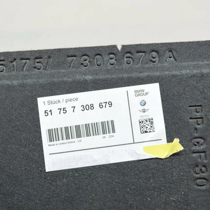 NEW BMW X5 F15 CENTER FRONT UNDERBODY COVER 51757308679 7308679 ORIGINAL