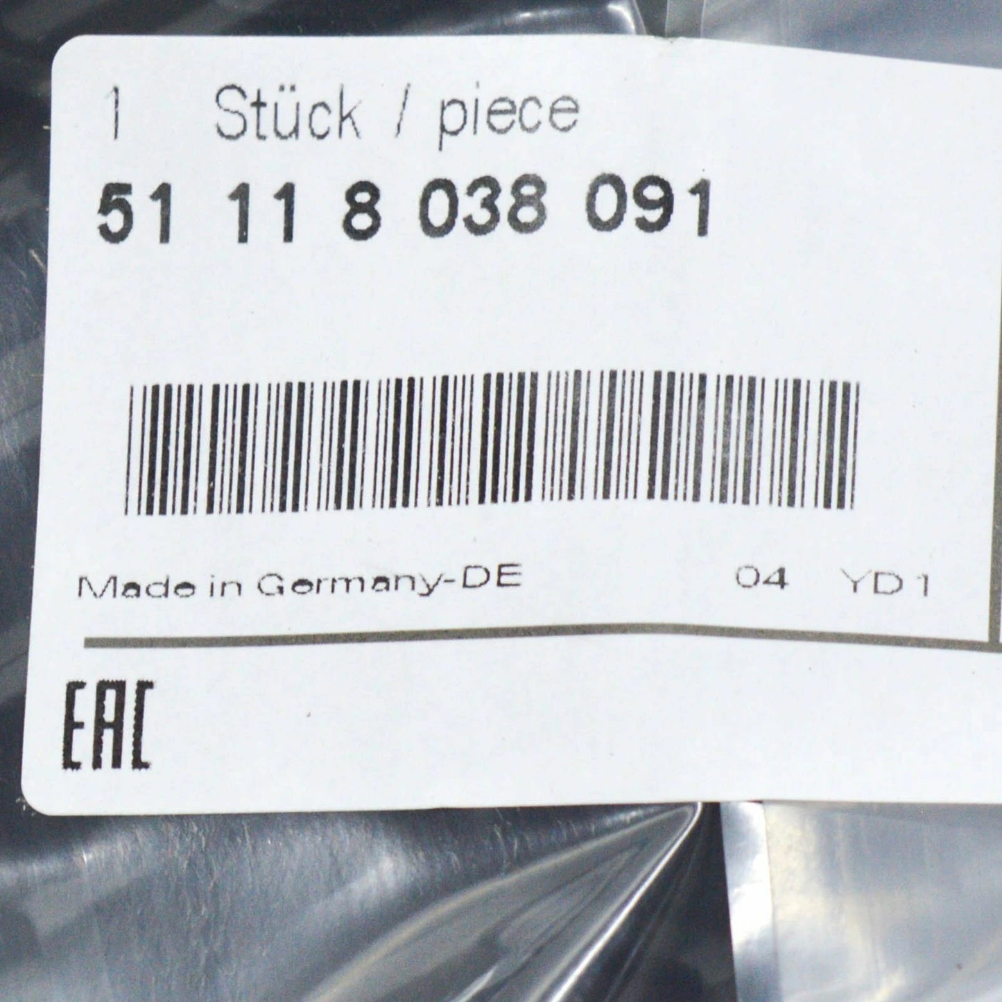 NEW BMW Z4 E89 ROASTER M FRONT LEFT BUMPER GRILLE 51118038091 ORIGINAL