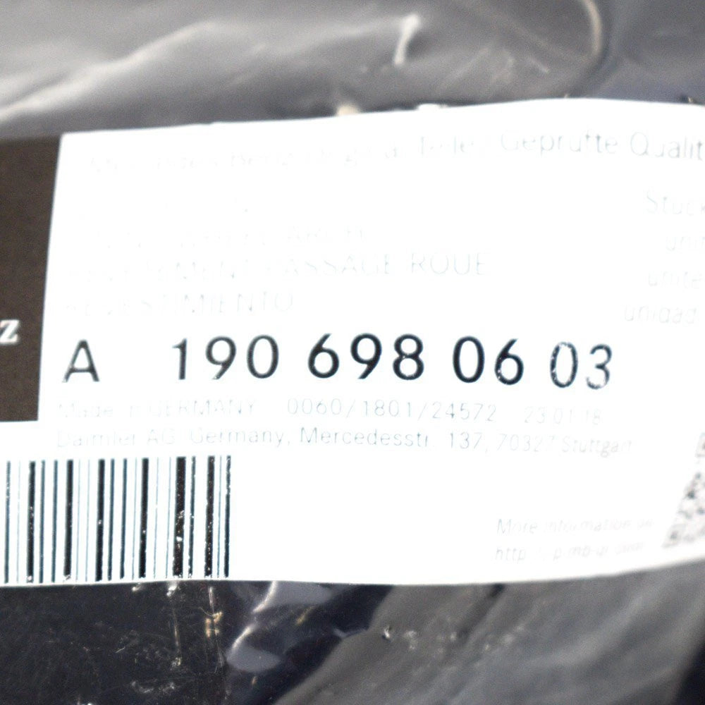 NEW MERCEDES-BENZ AMG GT R190 REAR RIGHT WHEEL MUD GUARD A1906980603 ORIGINAL