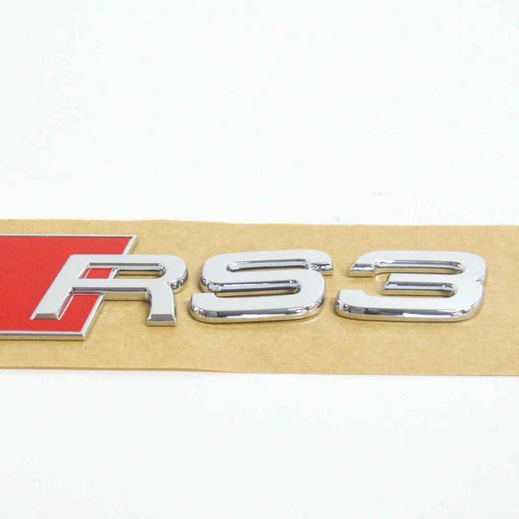 NEW AUDI RS3 8P REAR TRUNK EMBLEM BADGE 8P08537402ZZ