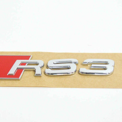 NEW AUDI RS3 8P REAR TRUNK EMBLEM BADGE 8P08537402ZZ
