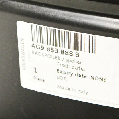 NEW AUDI A6 ALLROAD QUATTRO 4G FRONT RIGHT WHEEL SPOILER 4G9853888B