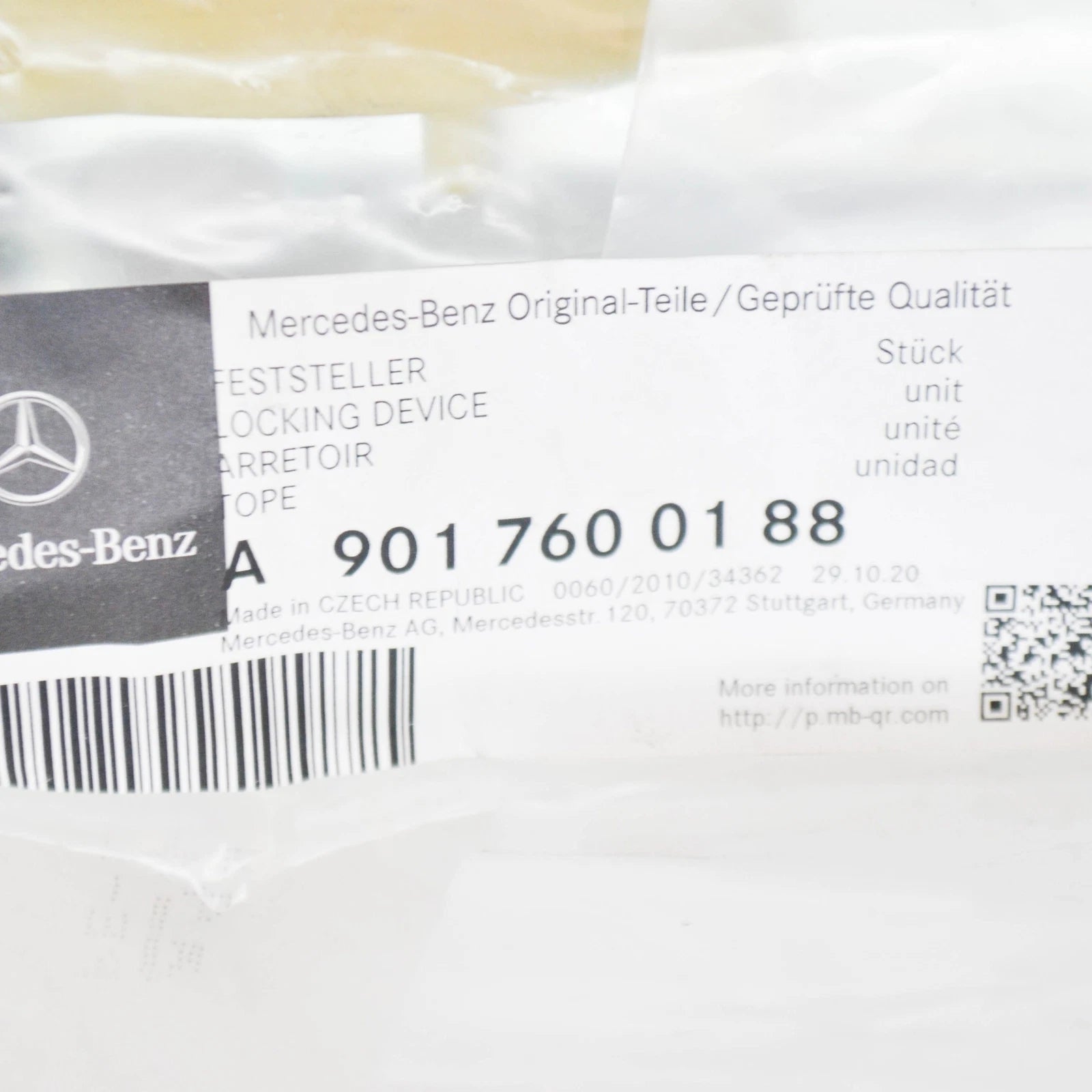 NEW MB SPRINTER W903 SLIDING DOOR RIGHT LOCKING DEVICE A9017600188 ORIGINAL