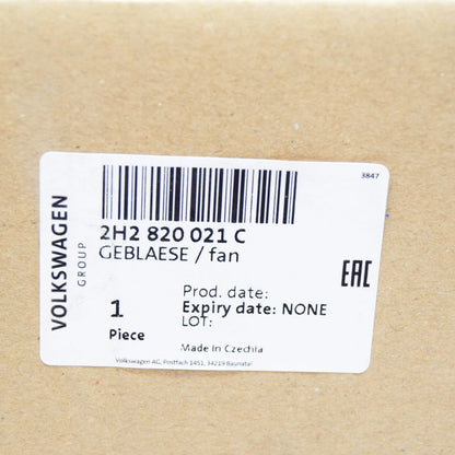 NEW VW AMAROK 2H HEATER HEATING BLOWER MOTOR FAN RHD 2H2820021C ORIGINAL