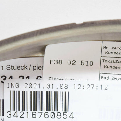 NEW BMW 5 E60 REAR RIGHT BRAKE DISC PROTECTION PLATE 34216760854 ORIGINAL