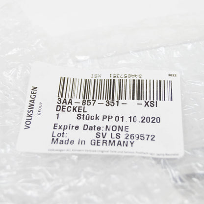 NEW VOLKSWAGEN PASSAT B7 FRONT ASHTRAY COVER TRIM 3AA857351XSI ORIGINAL