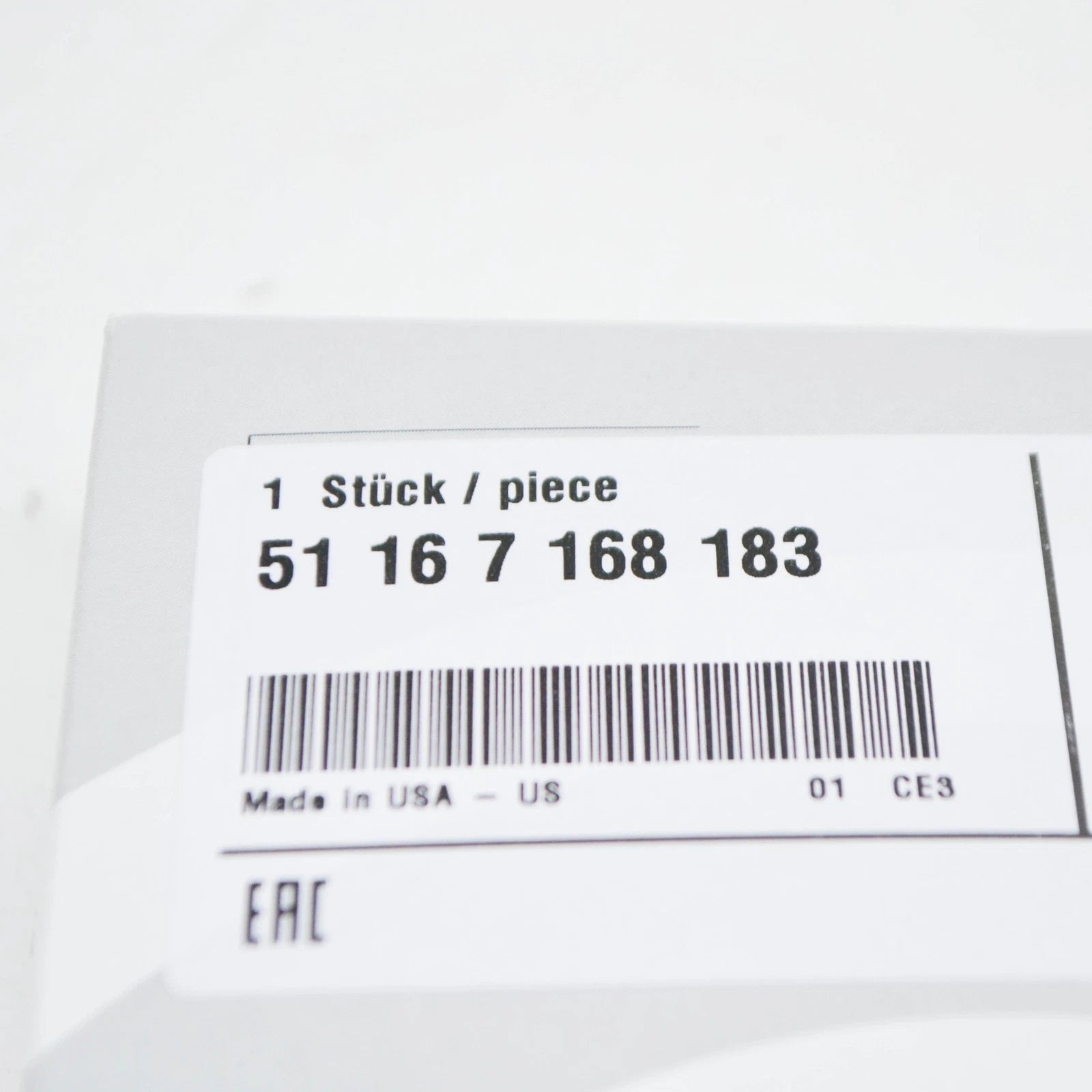 NEW BMW 5 E60 FRONT LEFT DOOR MIRROR GLASS 51167168183 7168183 ORIGINAL