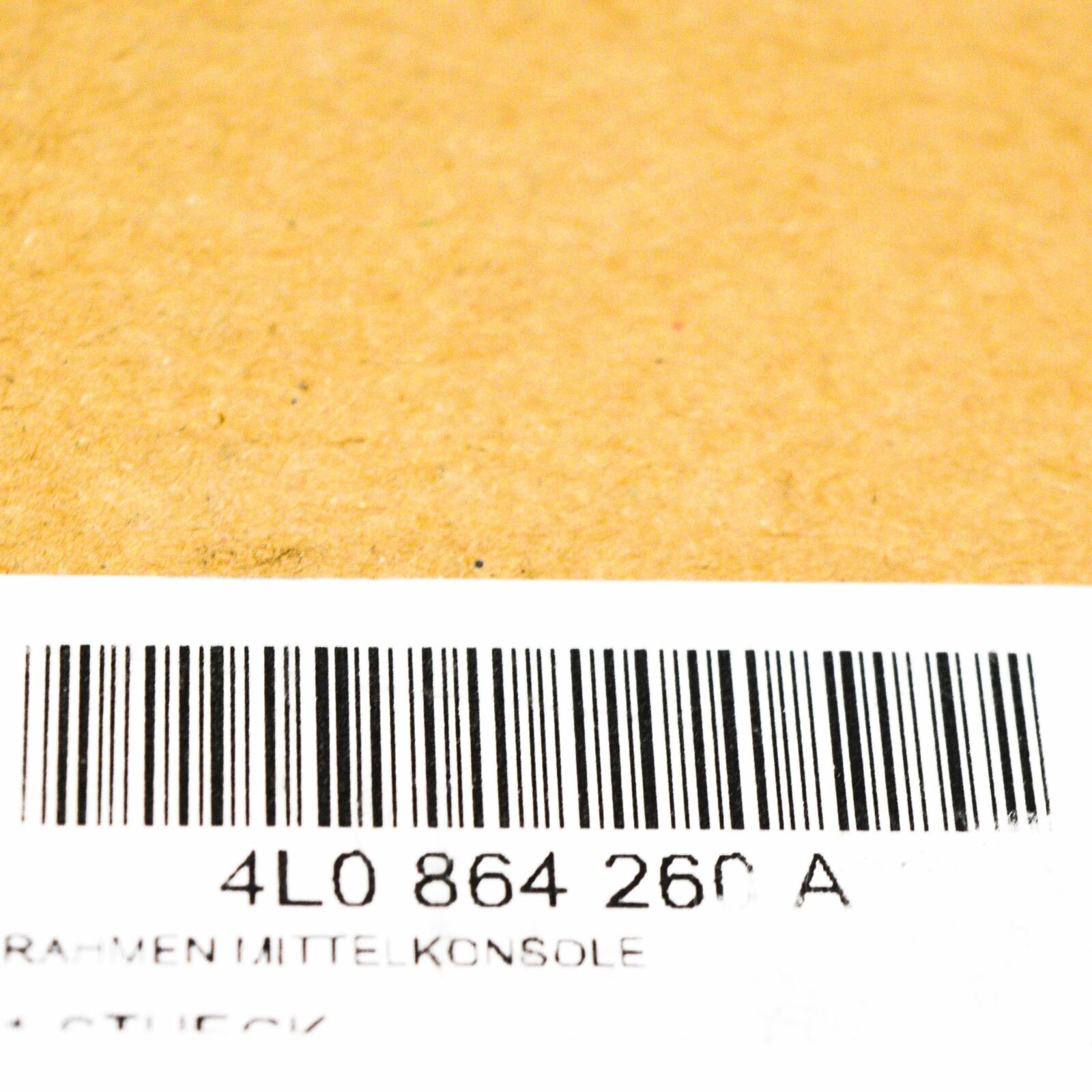 NEW AUDI Q7 4L GEAR SHIFT CENTER CONSOLE SURROUND TRIM 4L0864260A ORIGINAL