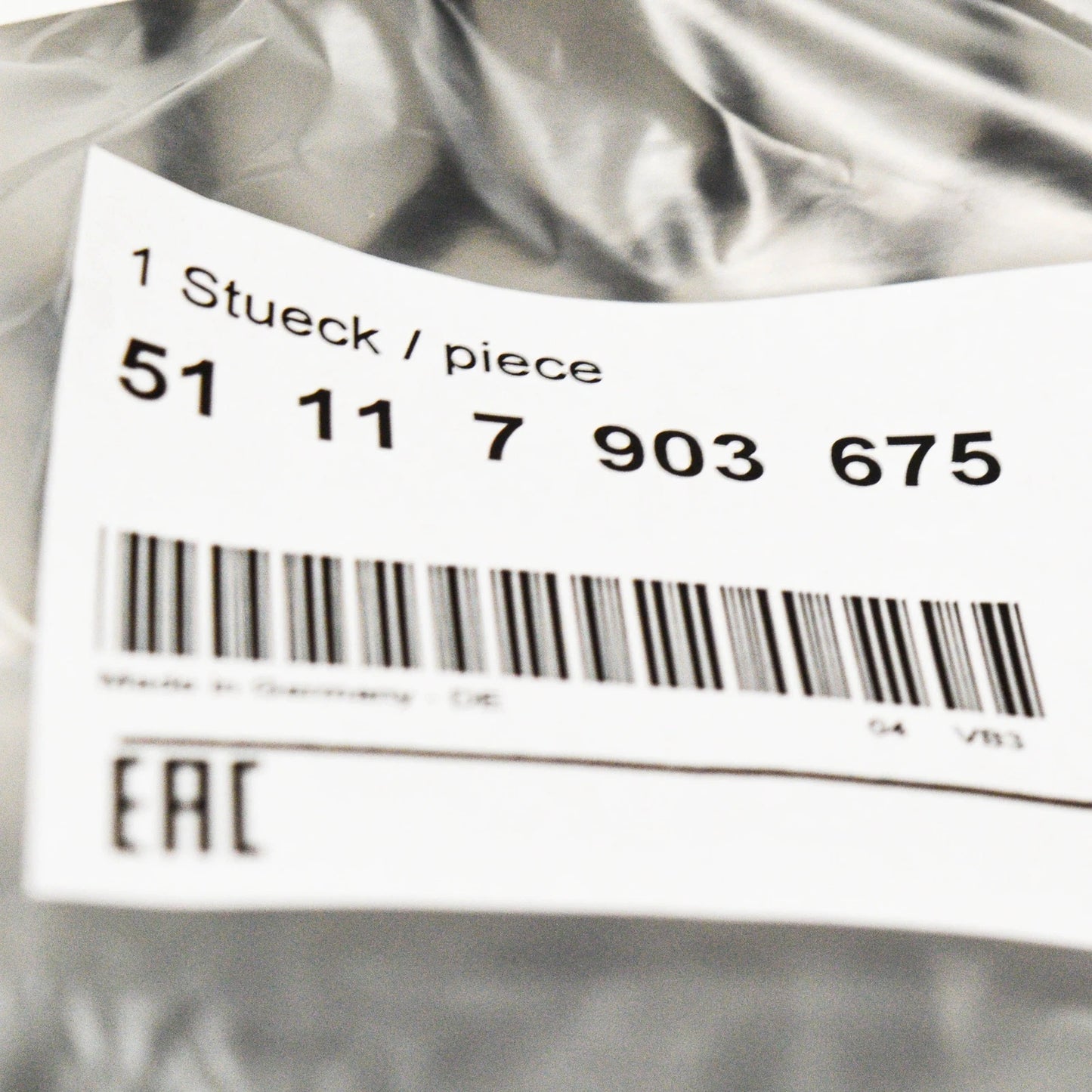 NEW BMW 7 F01 FRONT M BUMPER LEFT LOWER GRILLE 51117903675 7903675 2015 ORIGINAL